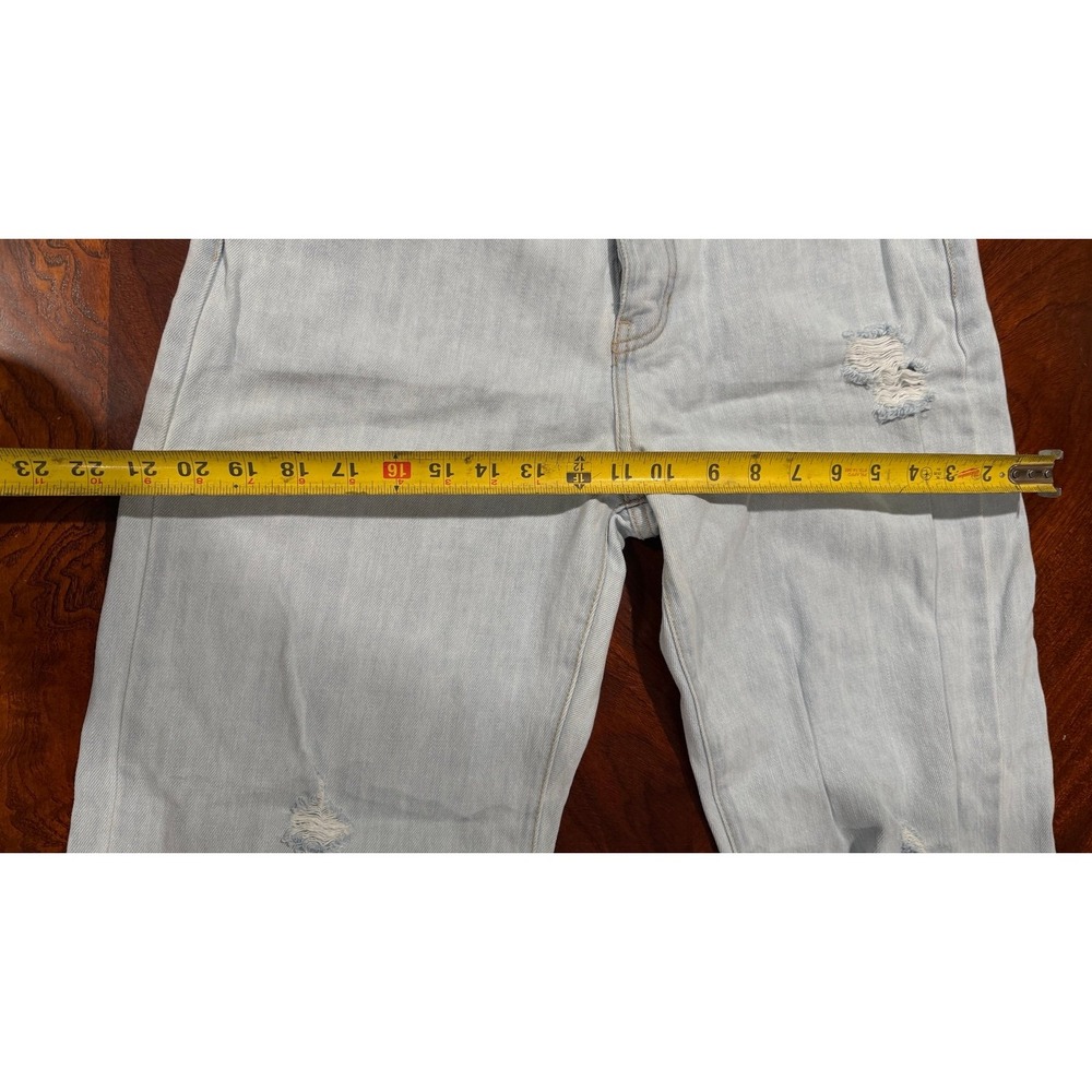 Kancan light blue distressed straight women's jeans size 9/28‎ - Picture 6 of 12